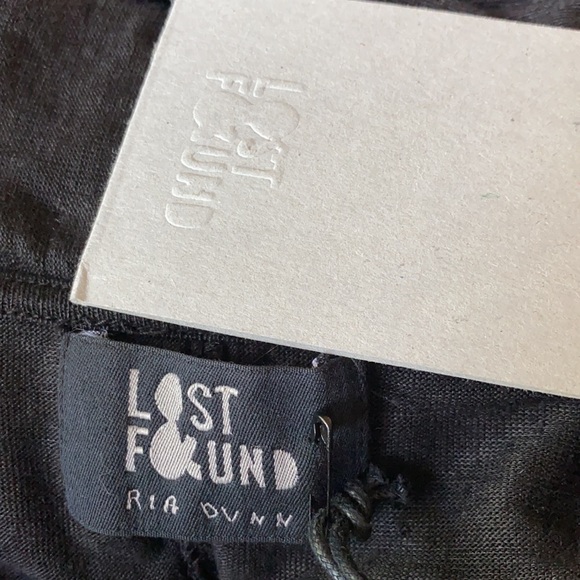 Lost and Found Italian Linen Draped Cardigan New - Picture 7 of 7